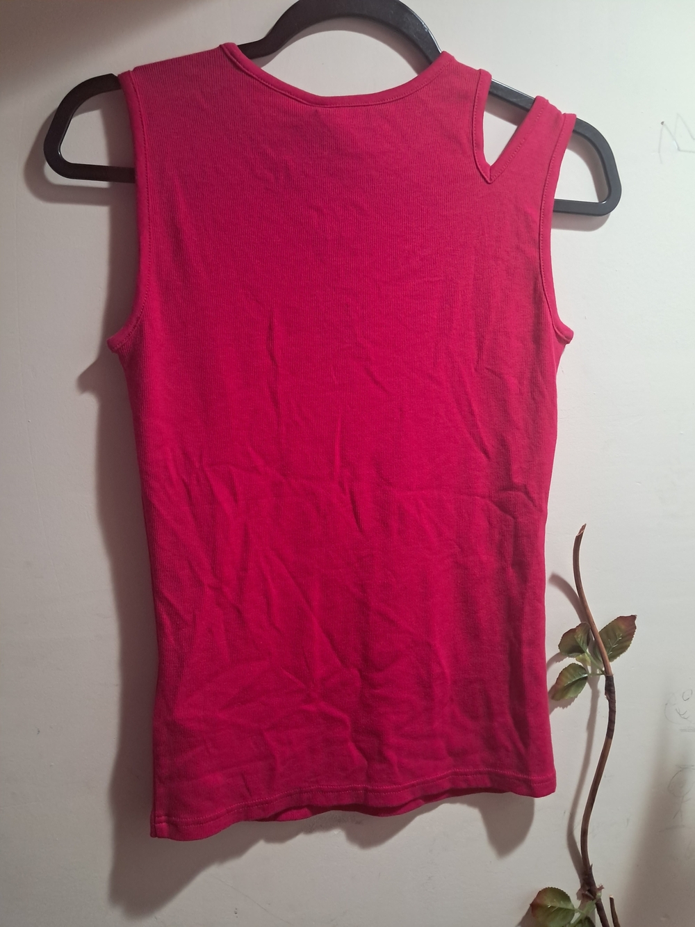 Lauren Ralph Lauren Pink Cut-Out Tank Top - Size S (NWT) - Picture 11 of 13
